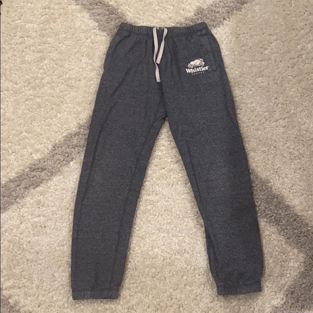 Navy Blue Roots Sweapants